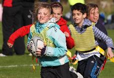 Picture of tag rugby