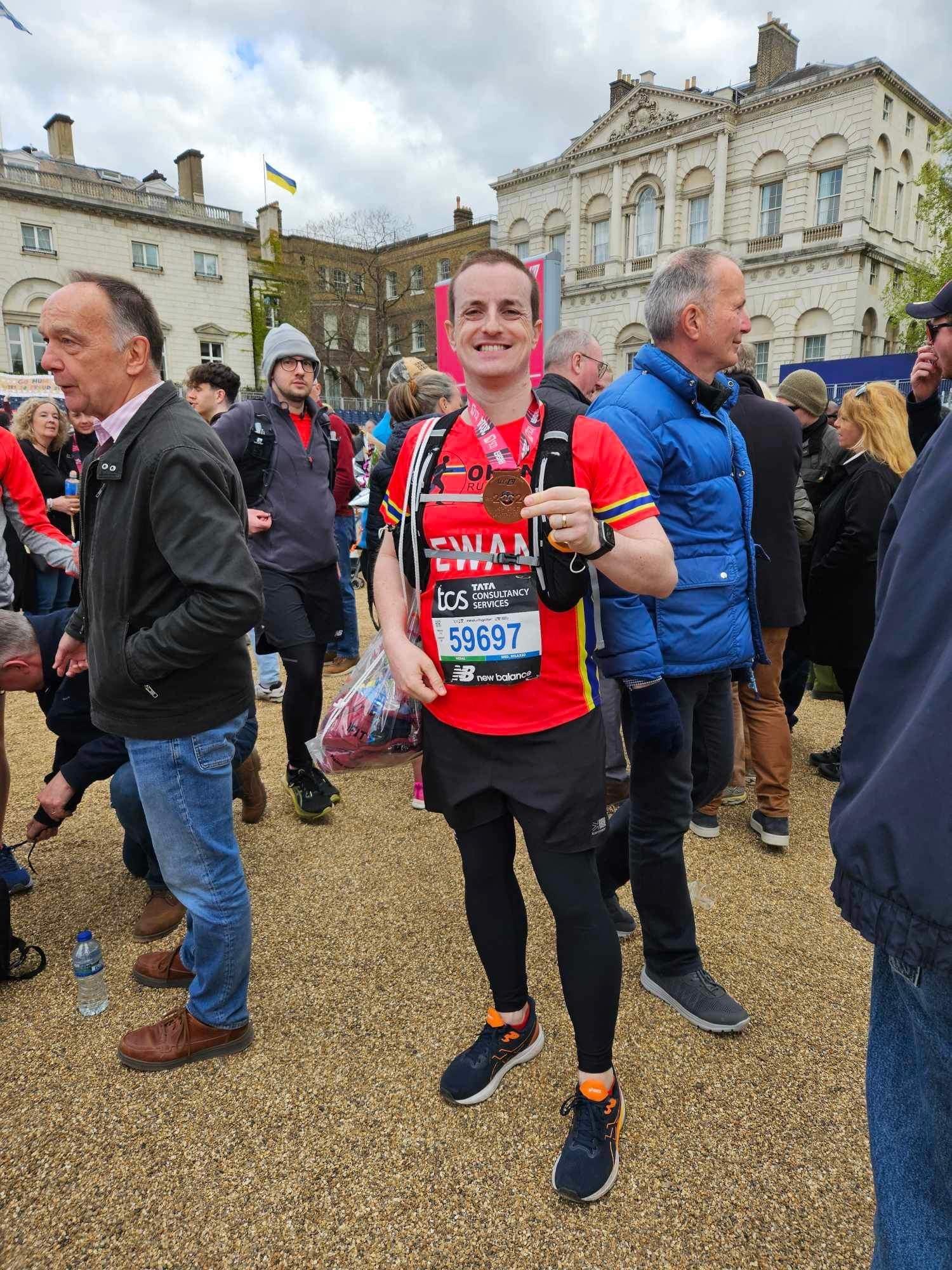 Ewan Kennedy london marathon