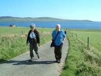 Walking around Orkney