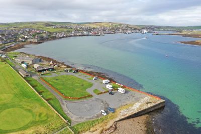 Point of Ness Campsite.