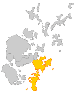 East Mainland Ward Map East Mainland Ward Map