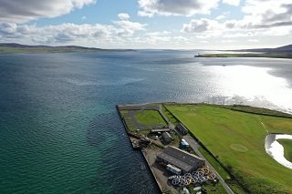 Point of Ness Campsite.