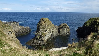 Photo of a sea stack.