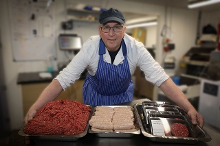 Ali Flett, from Williamson’s Butcher – suppliers of quality local meat to our schools.