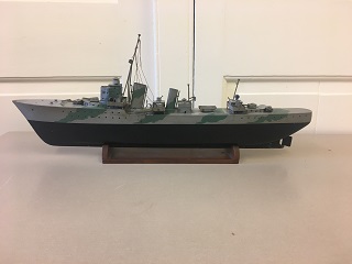 Jack's model boat.