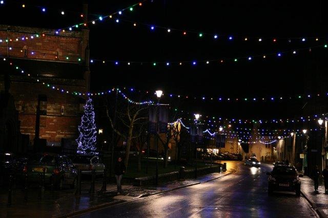 Kirkwall Christmas lights