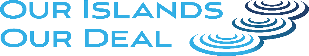 Our Islands Our Deal logo