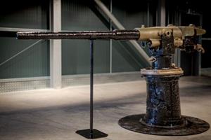 Restored gun from deck of HMS Hampshire returns to Scapa Flow Museum