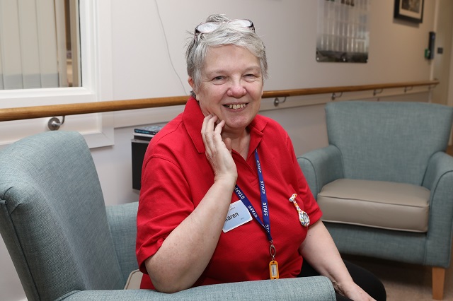 Karen Sales started a career in social care at age 63 - and loves it!