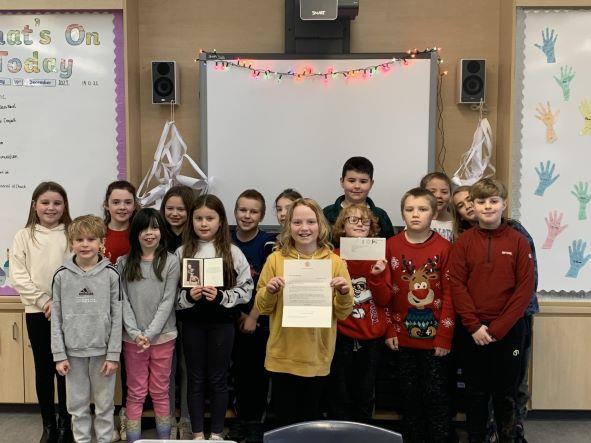P4 and 5 Stromness Primary - letter
