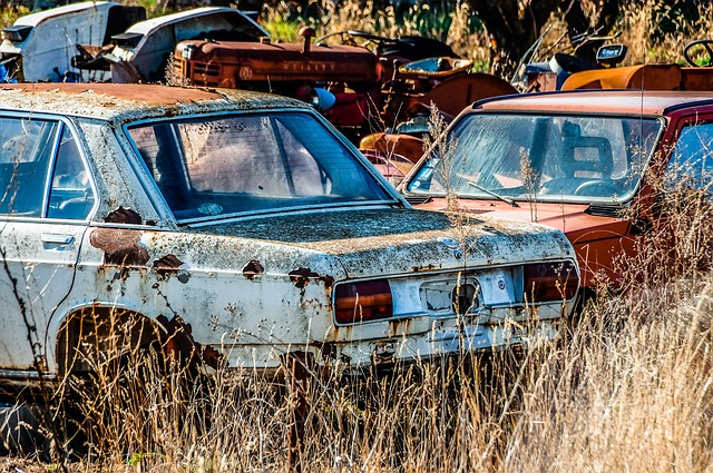 Abandoned cars