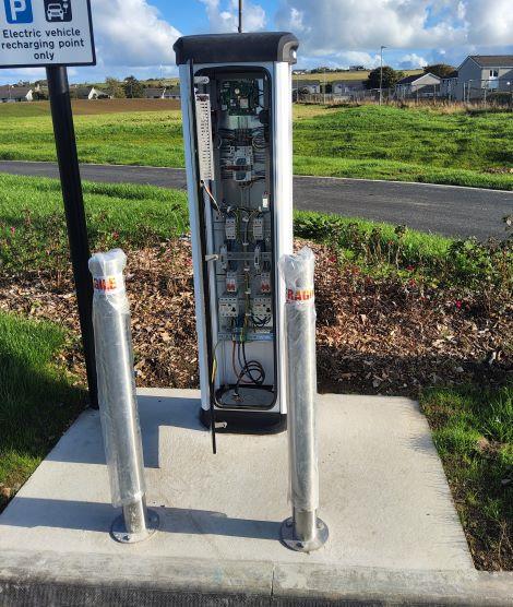 Papdale PArk EV charger