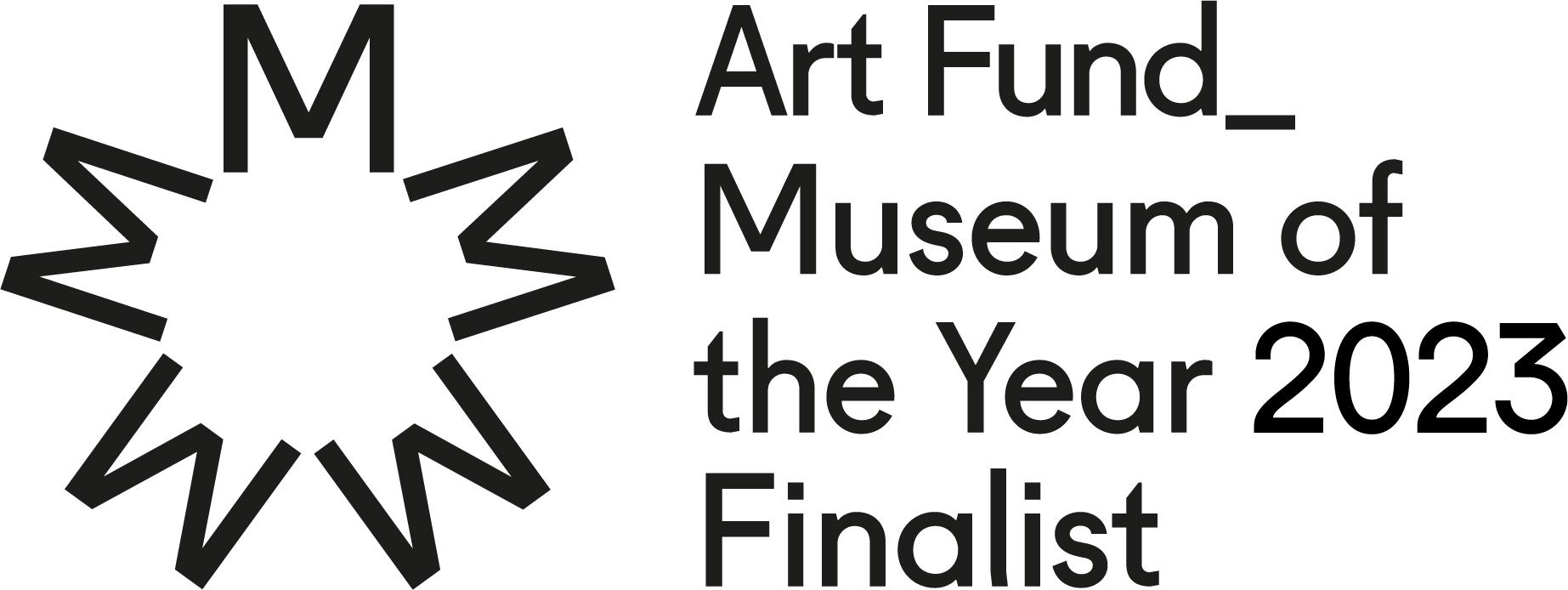 Art Fund Museum of the Year 2023 Finalist logo