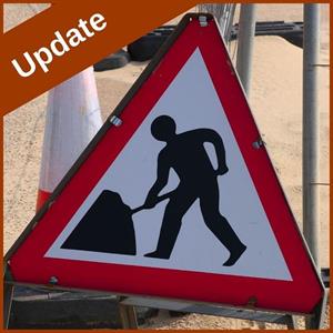 Road works update for week starting Monday 23 October 2023