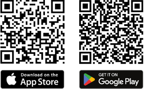 Optimise Health app store QR codes