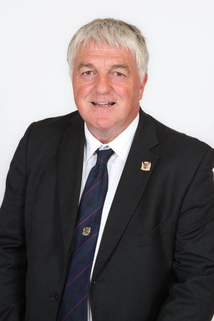 A portrait of Councillor & Convener Graham Bevan.