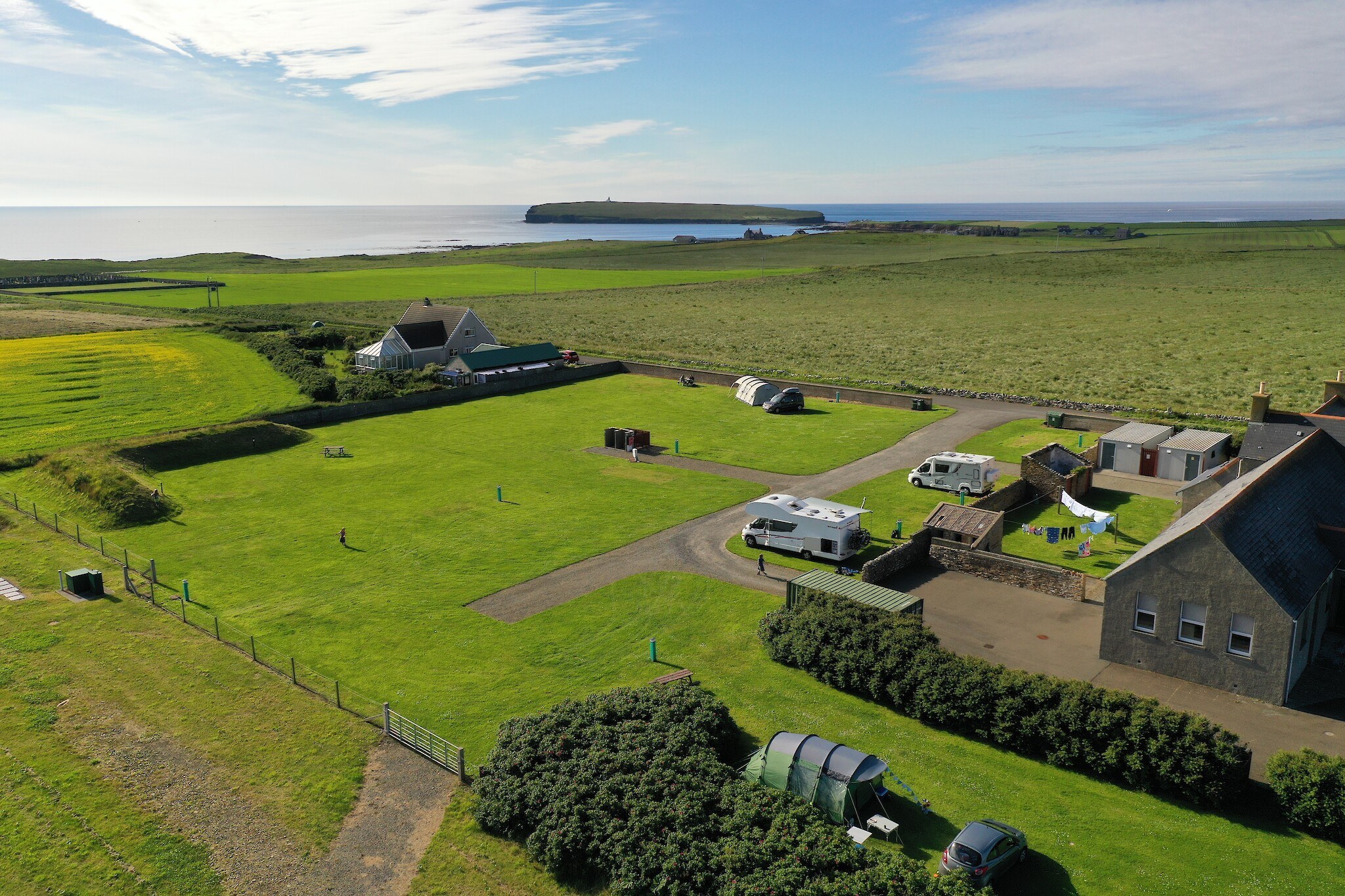 Birsay Hostel landscape shot