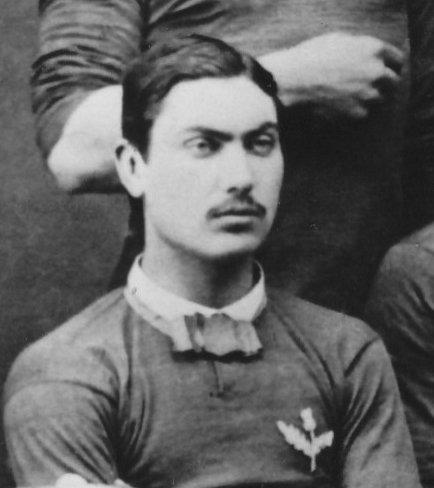 A black and white picture of Henry Halcro Johnston.