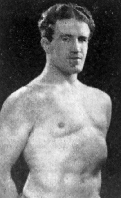 A black-and-white picture of Tom Ward