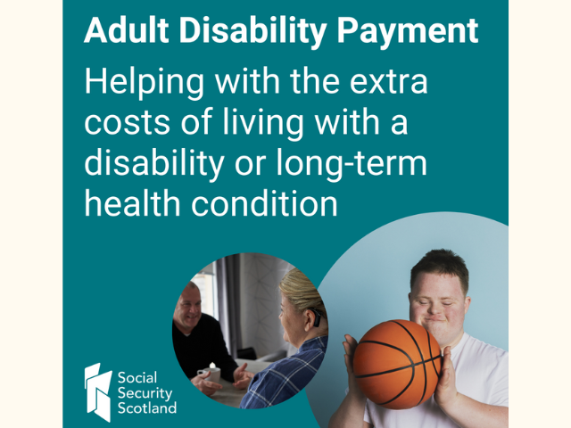 Adult Disability Payment poster