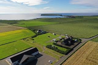Aerial Photo Birsay Hostel