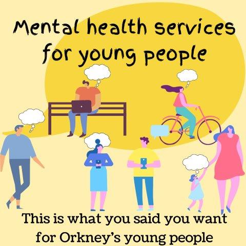 a poster for mental health for young people