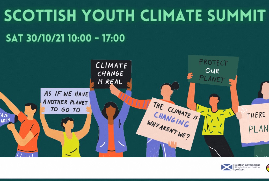 Scottish Youth Climate Summit poster