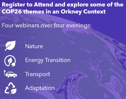 A registration poster for a webinar