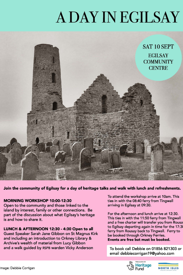 a day in Egilsay poster
