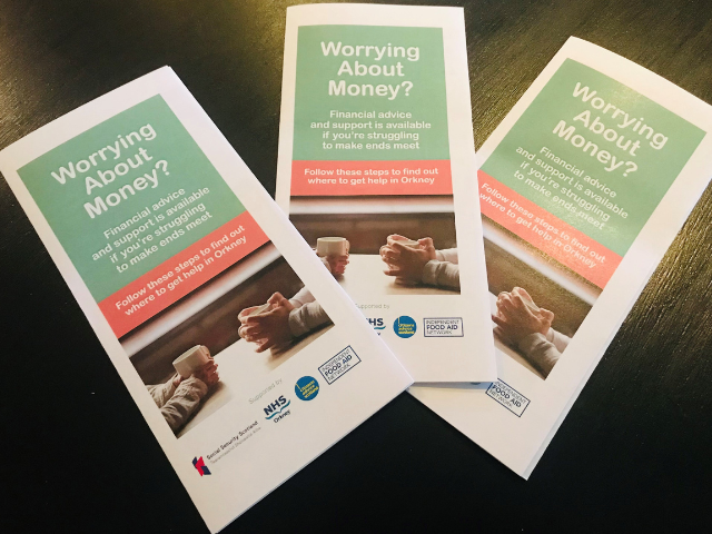 Money Matters phamplets