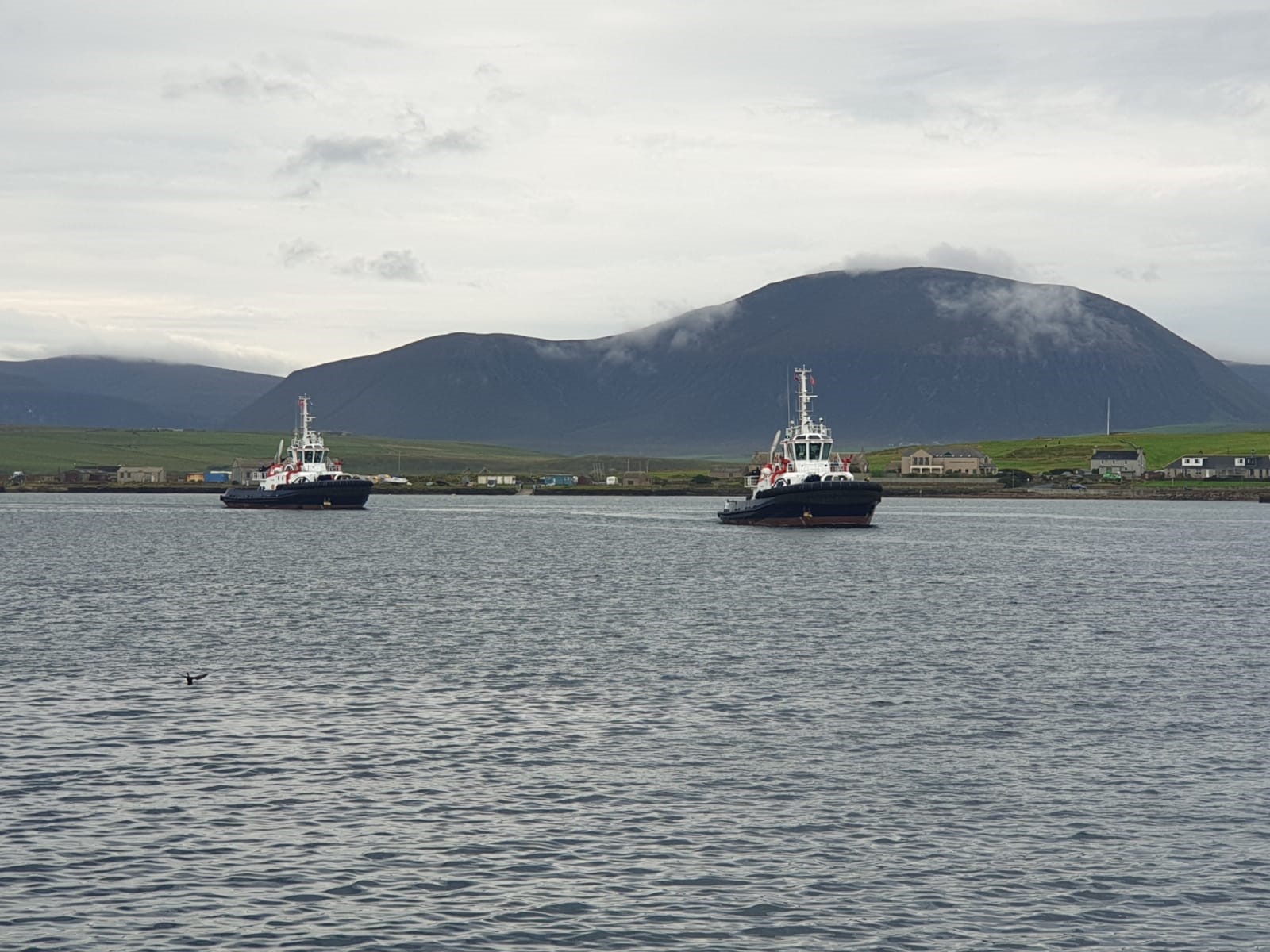 2 boats in water