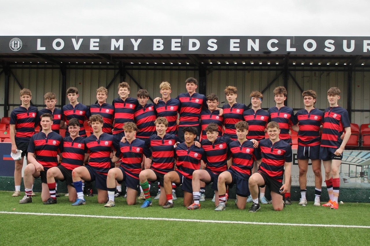 Owen Spence U16 Caledonia Squad. Owen Is Pictured Far Right Front Row.