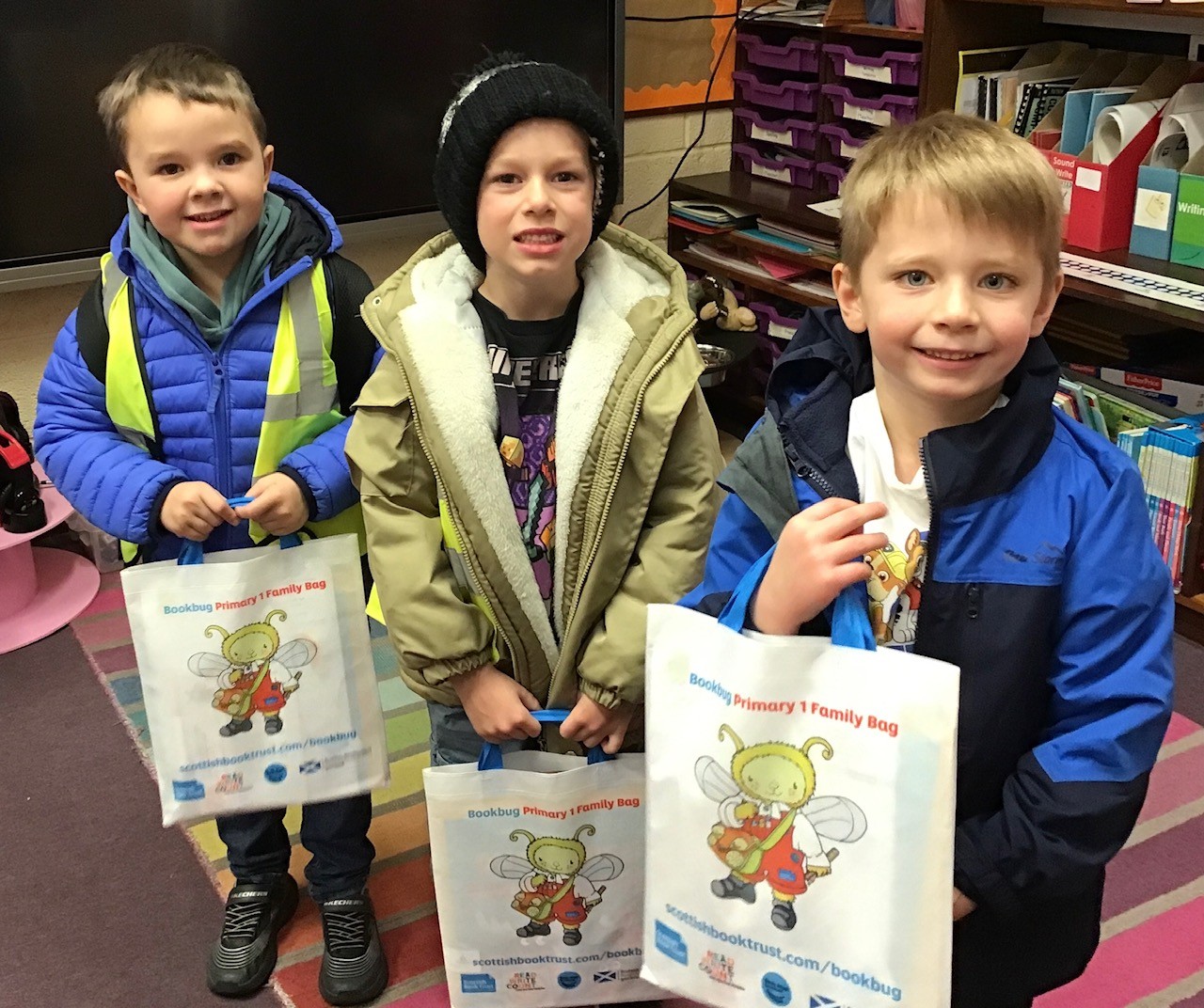 P1 Book Bag Event