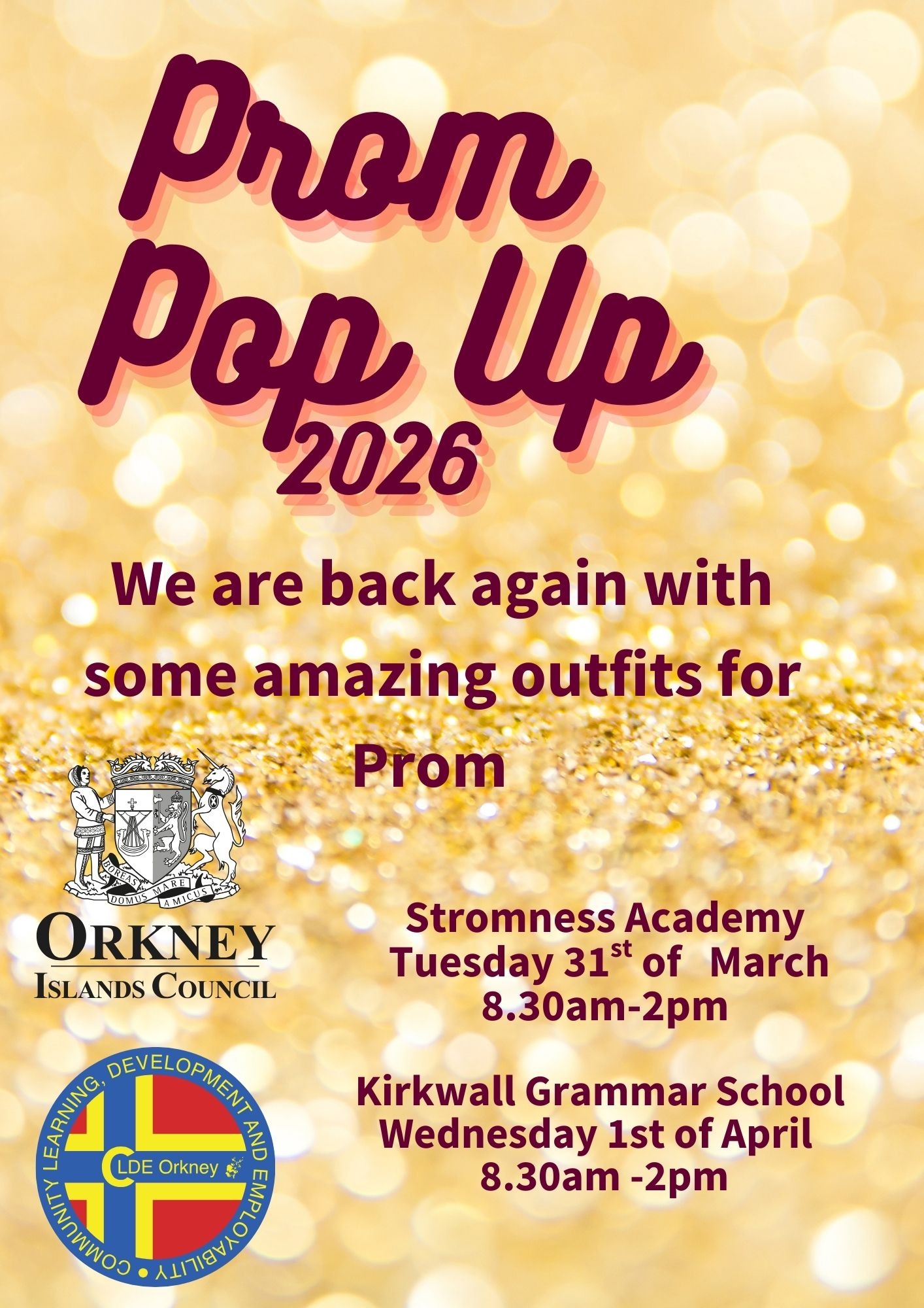 Prom Pop Up 2026