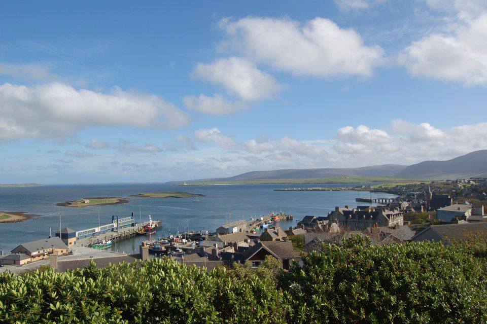 looking over Stromness