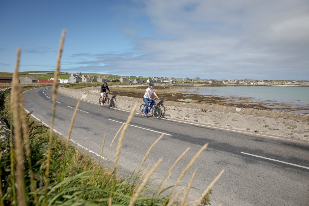 Westray Castle Sand Cycle Route Orkney 2