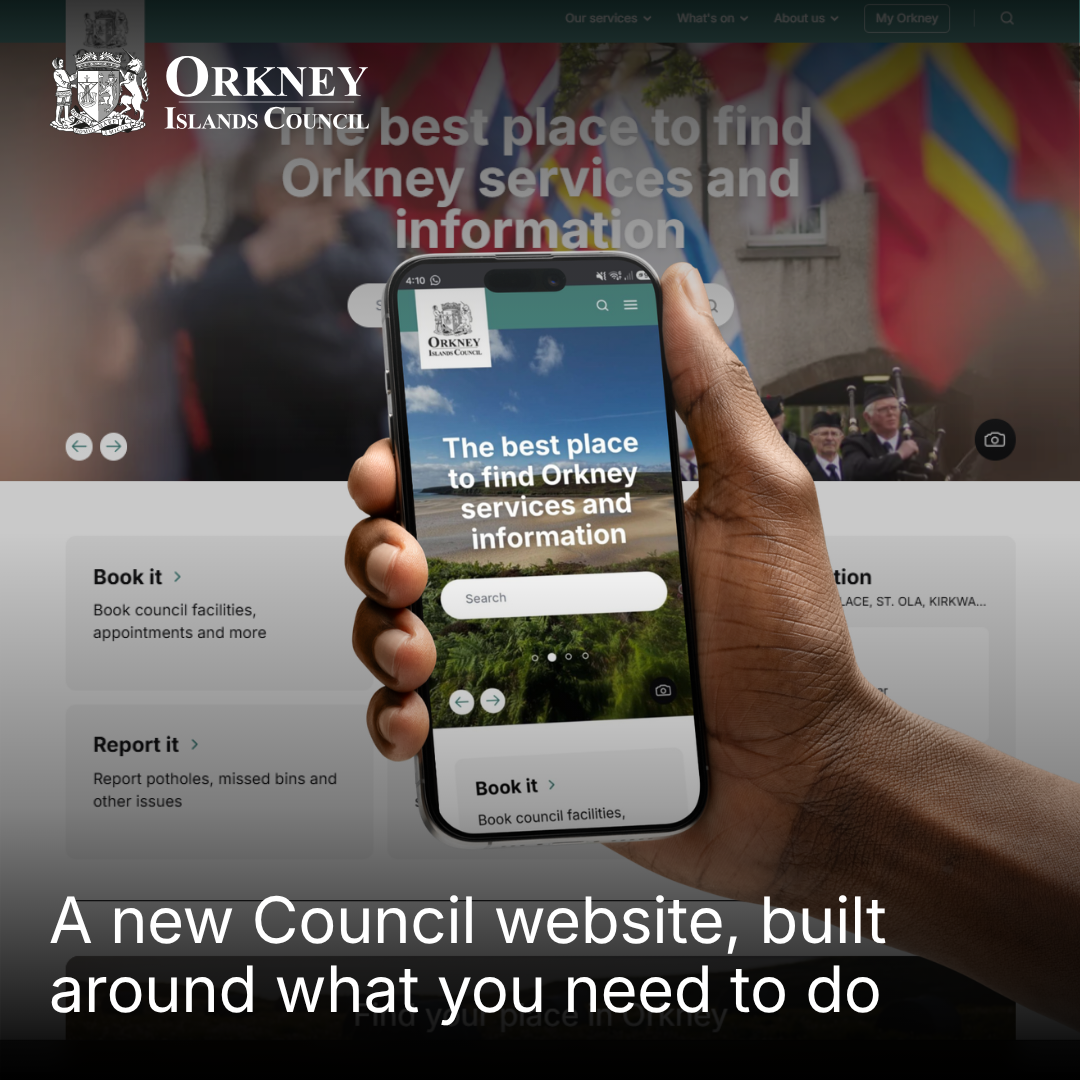 A new Council website, built around what you need to do